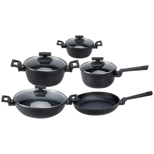 DIAMOND COATED ITALIAN COOKWRE SET
