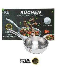 Kuchen Tri-Ply Frying Pan KU W20625 (20cm)